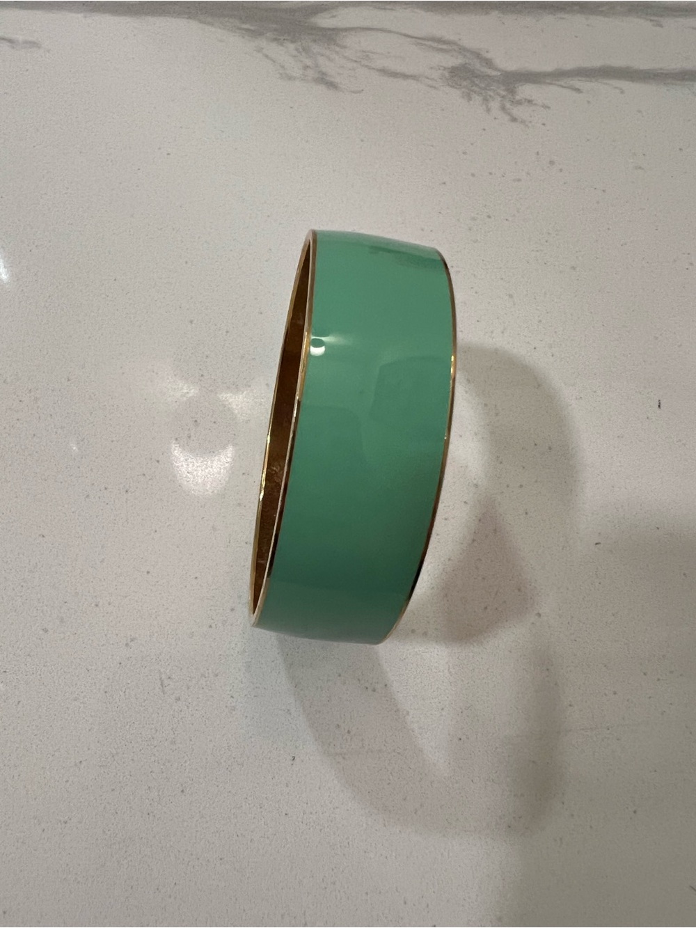 J. Crew - Mint Green Enamel Bangle Bracelet